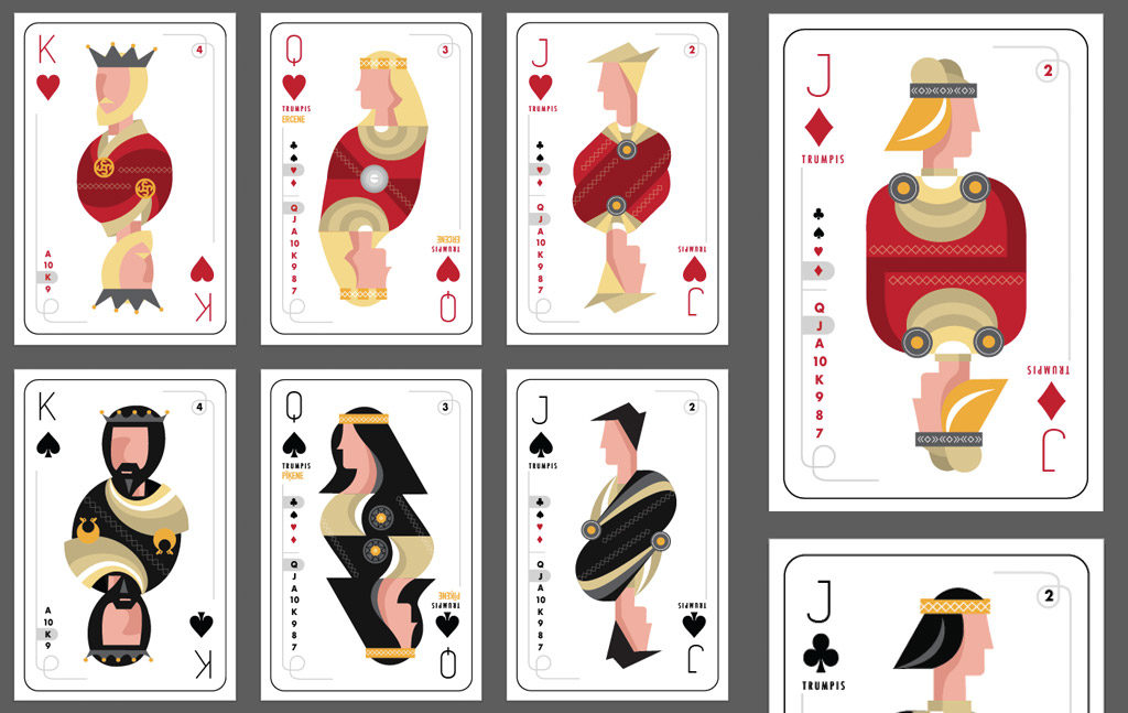 Zolīte playing cards
